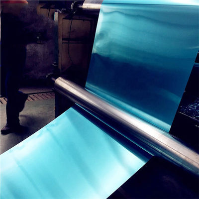 Blu Climatizzatore Finstock rivestito di alluminio / 8011 Folia di alluminio per alimenti 0,14 mm