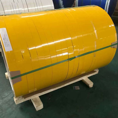 Legatura di alluminio 3003 3104 PVDF bobina di alluminio rivestita a colori prezzo di fabbrica bobina di alluminio rivestita a colori semplice e in rilievo