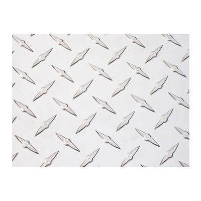 Indicatore Diamante Lenticchie Antislip 6061 3003 7075 7574 5083 Placca di controllo in alluminio in rilievo