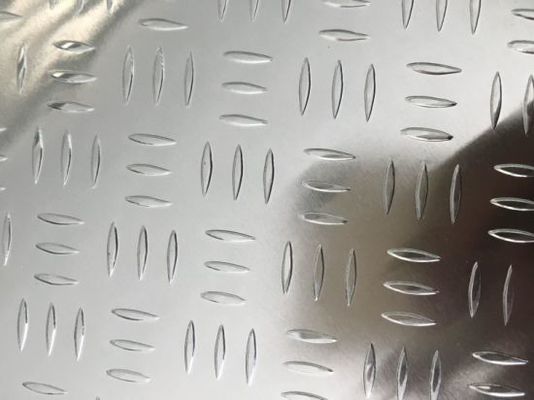 Antidisponibile Isolatore termico Anodizzato Stucco Diamante in rilievo Piastra di alluminio per pavimenti