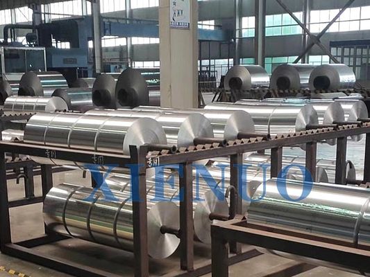 8011 Rollo di foglio di alluminio Cina Produttore Foglio di alluminio Usato per alimenti Contenitore Foglio di alluminio