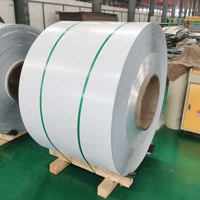 Legatura di alluminio 3003 3104 PVDF bobina di alluminio rivestita a colori prezzo di fabbrica bobina di alluminio rivestita a colori semplice e in rilievo