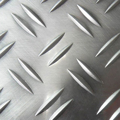 5052 3003 6061 Piastra di controllo in alluminio lucidato laminato a caldo per pavimenti di carrelli