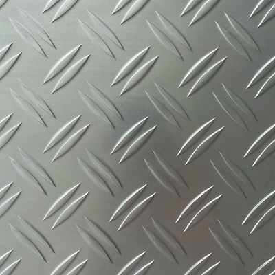 5052 3003 6061 Piastra di controllo in alluminio lucidato laminato a caldo per pavimenti di carrelli