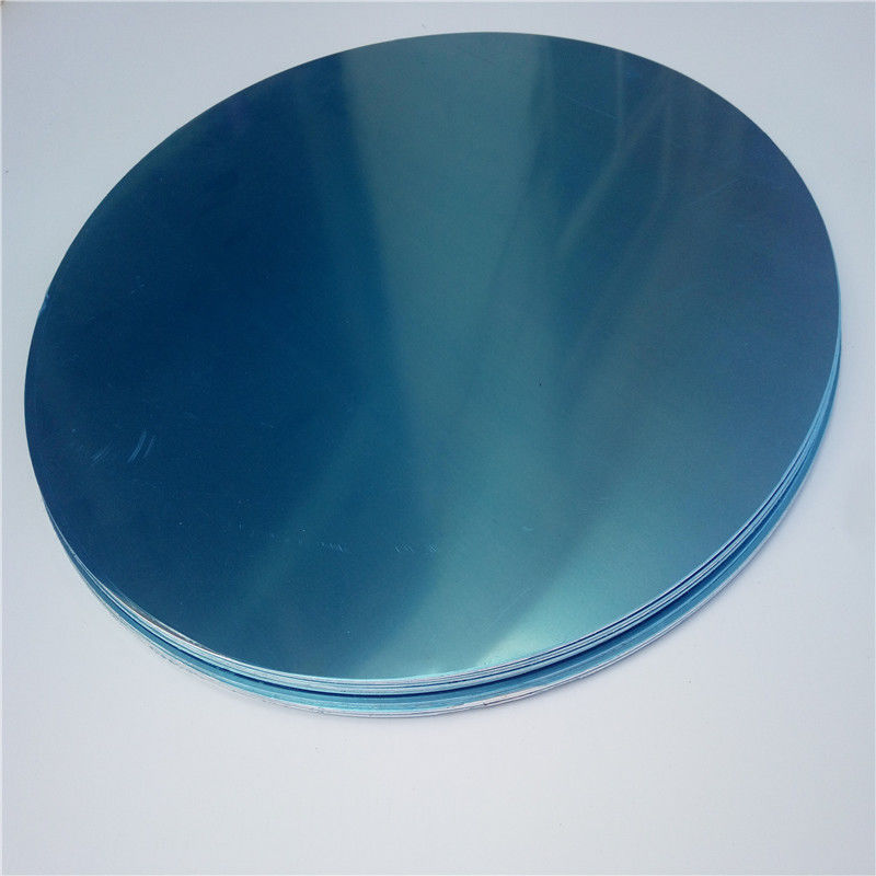 Segno in bianco di sublimazione di alluminio rotondo bianco lucido Cerchio di alluminio su un lato 8 &quot;10&quot; 12 &quot;