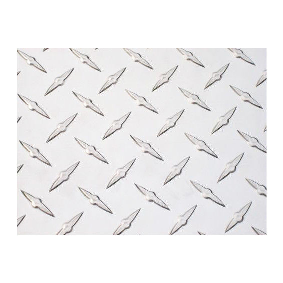 Indicatore Diamante Lenticchie Antislip 6061 3003 7075 7574 5083 Placca di controllo in alluminio in rilievo