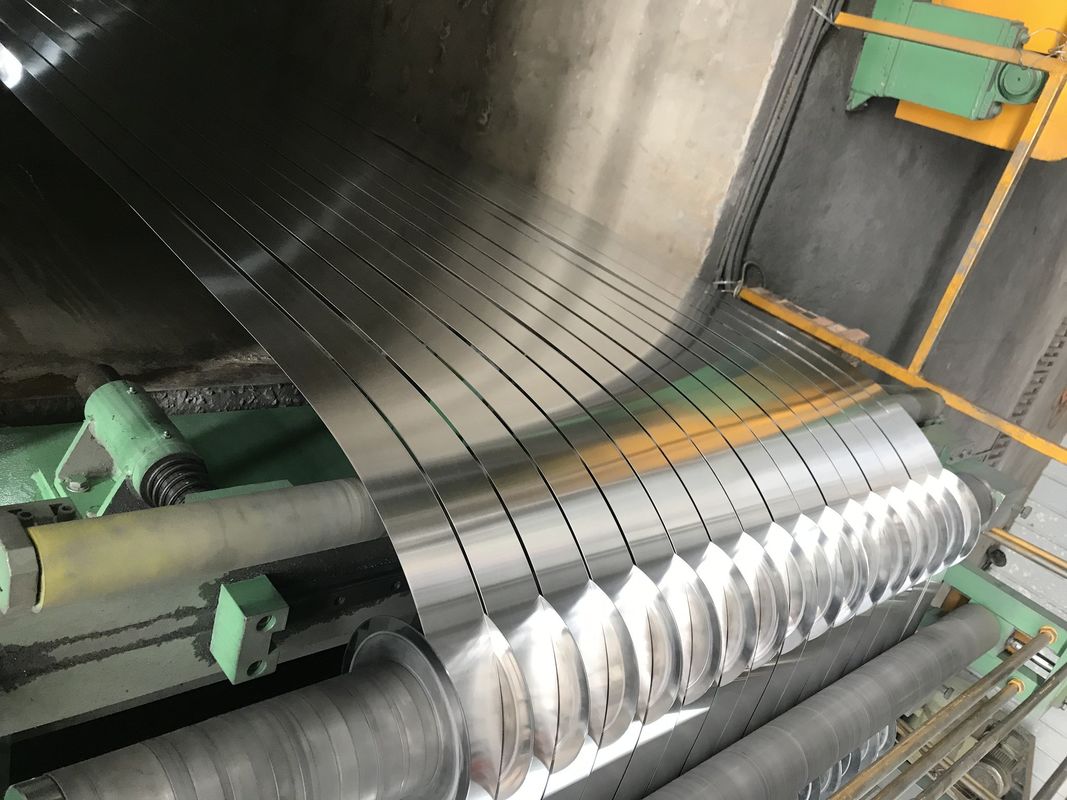 1050 1060 3003 Strisce di bobina di alluminio per trasformatori e tubi, bobina di alluminio di finitura di mulino