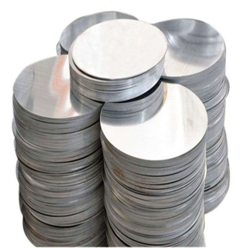 Placca rotonda in alluminio personalizzata 1050 1060 1100 H14 rivestito disco di alluminio cerchio per la sublimazione