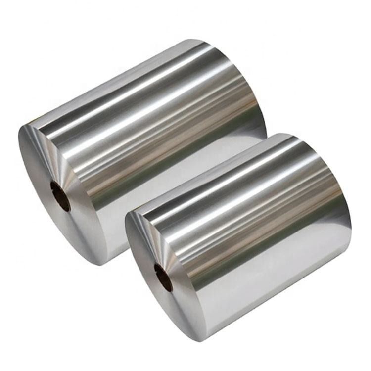 Dimensioni personalizzate Fogli di alluminio bobina grezza di alluminio di grado alimentare bobina di alluminio di alluminio Jumbo Roll
